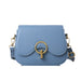 Wholesale PU advanced retro minimalist saddle wrap shoulder bag JDC-SD-HZD015 Shoulder Bags 花枳黛 blue Wholesale Jewelry JoyasDeChina Joyas De China