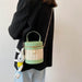 Wholesale Pu + braid woven handbags JDC-HB-JunLi024 Handbags 骏丽 Wholesale Jewelry JoyasDeChina Joyas De China