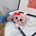 Wholesale PU cartoon messenger bag (F) JDC-SD-KM001 Shoulder Bags 卡曼 pink rabbit Wholesale Jewelry JoyasDeChina Joyas De China