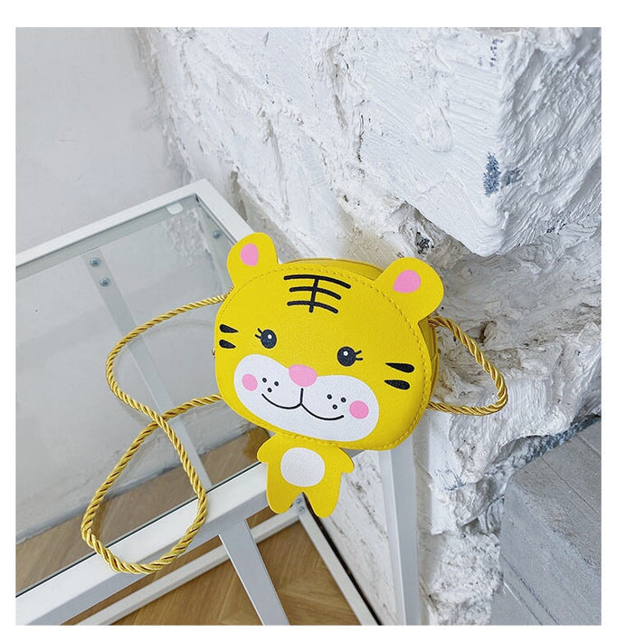 Wholesale PU cartoon messenger bag (F) JDC-SD-KM001 Shoulder Bags 卡曼 yellow Wholesale Jewelry JoyasDeChina Joyas De China