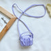 Wholesale PU children messenger bag JDC-SD-JiaQ041 Shoulder Bags 家庆 purple Wholesale Jewelry JoyasDeChina Joyas De China