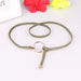 Bulk Jewelry Wholesale Pu circle tie thin Womenbelt JDC-WB-syc013 Wholesale factory from China YIWU China