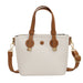 Wholesale pu contrast handbags JDC-HB-JunLi025 Handbags 骏丽 white Wholesale Jewelry JoyasDeChina Joyas De China