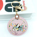 Wholesale PU Dog Corgi Keychain JDC-KC-SH010 Keychains 随和 pink Wholesale Jewelry JoyasDeChina Joyas De China