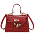 Wholesale pu handbags JDC-HB-JunLi016 Handbags 骏丽 wine red Wholesale Jewelry JoyasDeChina Joyas De China