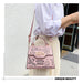 Wholesale PU Leather Diagonal Handbags JDC-HB-AT002 Handbags 瑗淘 pink Wholesale Jewelry JoyasDeChina Joyas De China
