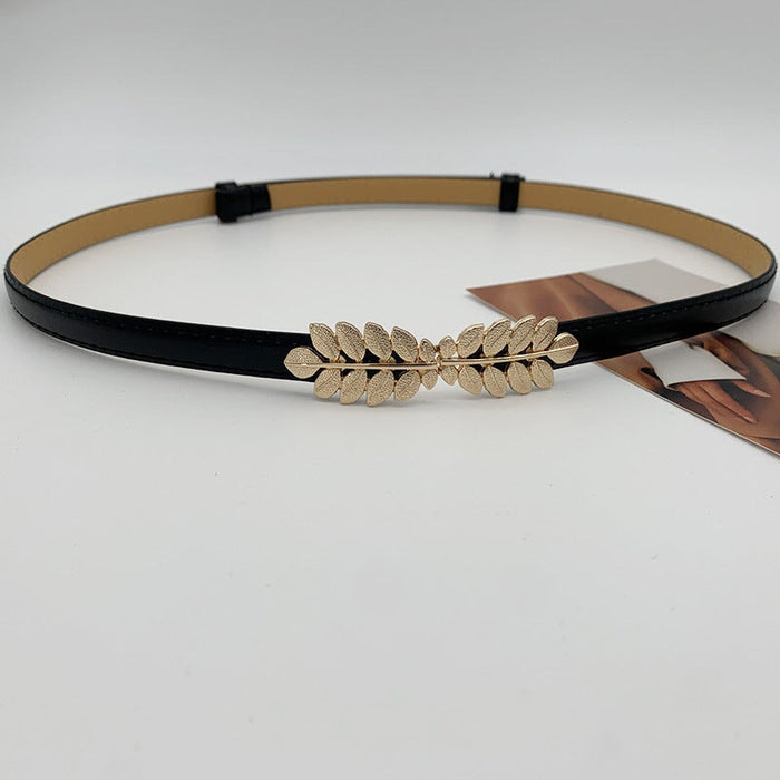 Wholesale PU Leather Ladies Belt JDC-WB-YunT004 Womenbelt 云图 black Wholesale Jewelry JoyasDeChina Joyas De China