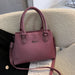 Wholesale PU Leather Large Capacity Woven Handbag JDC-HB-LKQ004 Handbags 蓝酷奇 purple Wholesale Jewelry JoyasDeChina Joyas De China