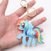 Wholesale PU Leather Pony Keychain JDC-KC-Zuge044 Keychains 祖格 Wholesale Jewelry JoyasDeChina Joyas De China