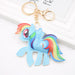Wholesale PU Leather Pony Keychain JDC-KC-Zuge044 Keychains 祖格 A Wholesale Jewelry JoyasDeChina Joyas De China