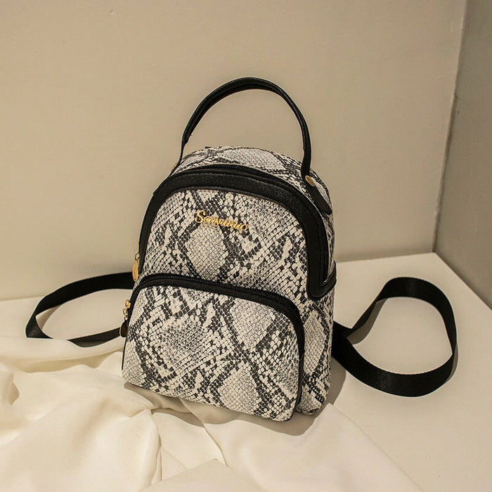 Wholesale PU leisure snake backpack JDC-BP-XC036 Backpack Bags 鑫超 1 Wholesale Jewelry JoyasDeChina Joyas De China
