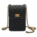 Wholesale pu Lingge Chain Handbags JDC-HB-JunLi008 Handbags 骏丽 black Wholesale Jewelry JoyasDeChina Joyas De China