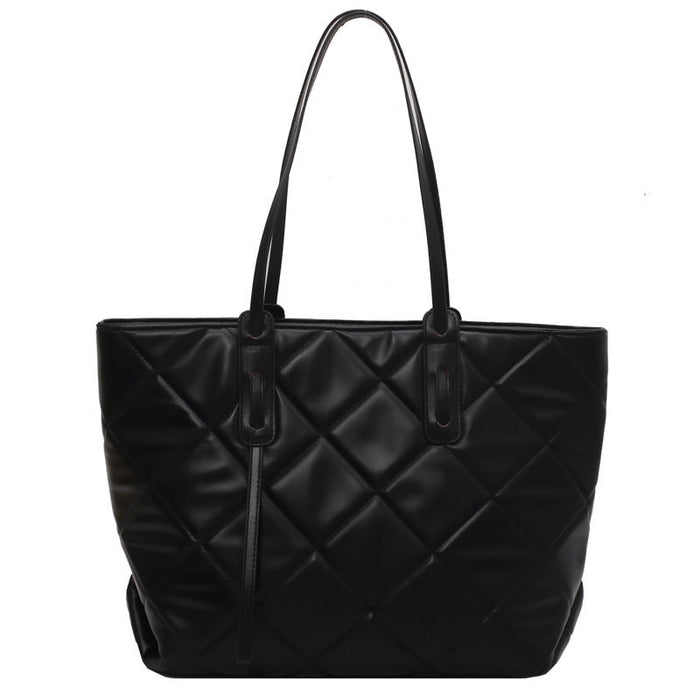 Wholesale pu Lingge handbag JDC-HB-JunLi030 Handbags 骏丽 black Wholesale Jewelry JoyasDeChina Joyas De China