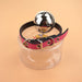 Wholesale PU Pet Bell Collar pack of 3 JDC-PD-FP004 Pet Decor 沣沛 rose red MINIMUM 3 Wholesale Jewelry JoyasDeChina Joyas De China