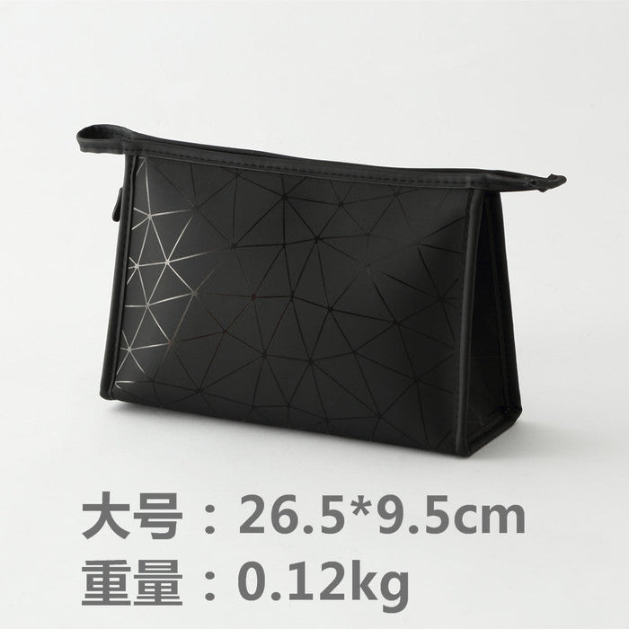 Wholesale Pu rhombus storage cosmetic bag JDC-CB-GeiN022 Cosmetic bag 格纳 Wholesale Jewelry JoyasDeChina Joyas De China
