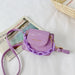 Wholesale PU Small Fragrance Messenger Bag JDC-SD-KR051 Shoulder Bags 坤然 purple Wholesale Jewelry JoyasDeChina Joyas De China