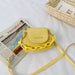 Wholesale PU Small Fragrance Messenger Bag JDC-SD-KR051 Shoulder Bags 坤然 yellow Wholesale Jewelry JoyasDeChina Joyas De China