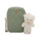Wholesale PU Toast Bag Shoulder Bag JDC-SD-JunLi046 Shoulder Bags 骏丽 green Wholesale Jewelry JoyasDeChina Joyas De China