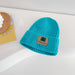 Wholesale pure color children's wool hat JDC-FH-LH060 FashionHat 旅禾 blue Wholesale Jewelry JoyasDeChina Joyas De China