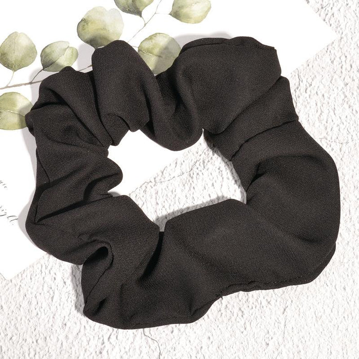 Bulk Jewelry Wholesale pure color cloth Hair Scrunchies JDC-HS-K069 Wholesale factory from China YIWU China
