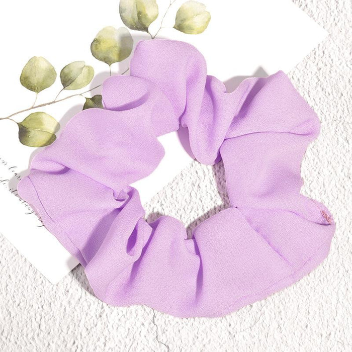 Bulk Jewelry Wholesale pure color cloth Hair Scrunchies JDC-HS-K069 Wholesale factory from China YIWU China