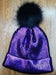 Wholesale pure color Pinstripe wool knitted hat JDC-FH-GSYH026 FashionHat 予画 purple adult Wholesale Jewelry JoyasDeChina Joyas De China