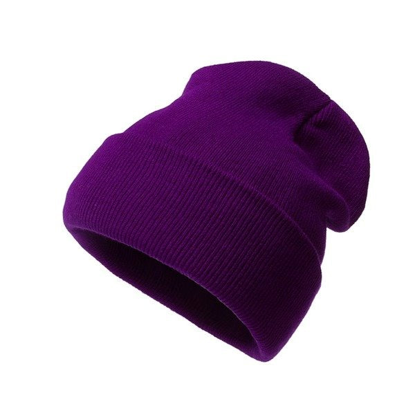 Wholesale pure color wool knitted hat JDC-FH-GSYH078 FashionHat 予画 Wholesale Jewelry JoyasDeChina Joyas De China