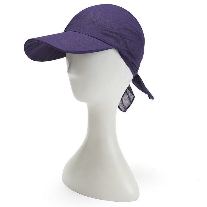 Wholesale pure cotton hat JDC-FH-GSYH134 FashionHat 予画 Dark purple Average code Wholesale Jewelry JoyasDeChina Joyas De China