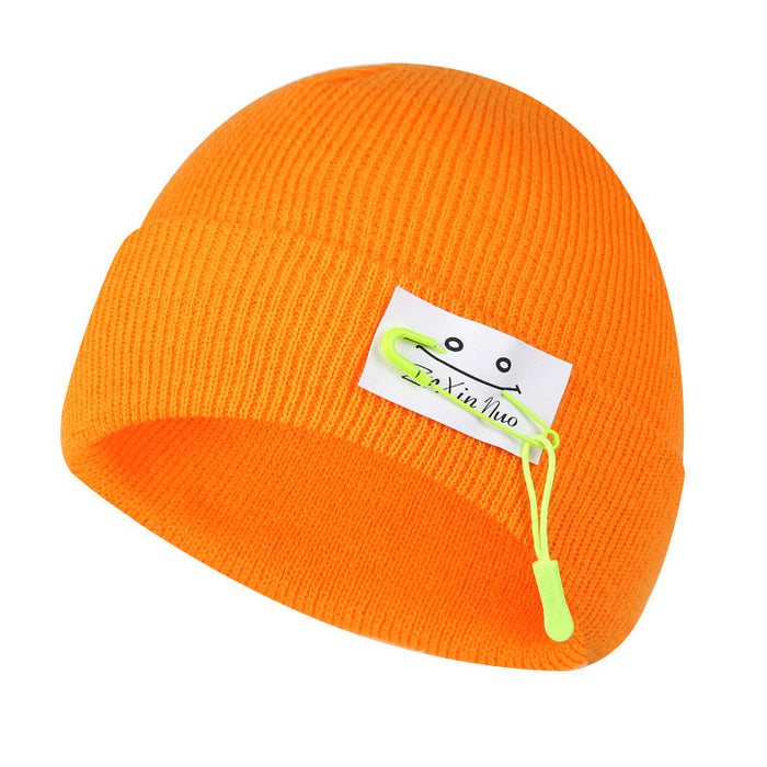 Wholesale pure wool knitted hat JDC-FH-GSYH106 FashionHat 予画 orange Average code Wholesale Jewelry JoyasDeChina Joyas De China