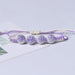 Wholesale purple blue ceramic beaded bracelet JDC-BT-GSYXH017 Bracelet JoyasDeChina Ice crack light purple Wholesale Jewelry JoyasDeChina Joyas De China