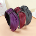 Wholesale purple leather hairband JDC-HD-O369 Headband 潮炫 Wholesale Jewelry JoyasDeChina Joyas De China
