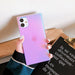 Bulk Jewelry Wholesale purple TPU is suitable for iPhone 12 square purple laser phone case JDC-PC-SC002 Wholesale factory from China YIWU China