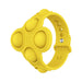 Wholesale Push bubble bracelet JDC-FT-HC016 fidgets toy 华创 yellow Wholesale Jewelry JoyasDeChina Joyas De China