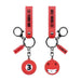 Wholesale PVC Billiard Keychain JDC-KC-SH007 Keychains 随和 3 Wholesale Jewelry JoyasDeChina Joyas De China