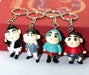 Wholesale pvc crayon Xiaoxin cartoon key chain MOQ≥4 JDC-KC-HTU036 Keychains 哈图 Wholesale Jewelry JoyasDeChina Joyas De China