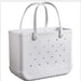 Wholesale PVC Portable Beach Bag JDC-BB-Jinrd001 Beach Bag 金瑞达 white Wholesale Jewelry JoyasDeChina Joyas De China