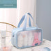 Wholesale PVC PU Waterproof Cosmetic Bag Toiletry Bag JDC-CB-GeiN006 Cosmetic bag 格纳 blue M Wholesale Jewelry JoyasDeChina Joyas De China