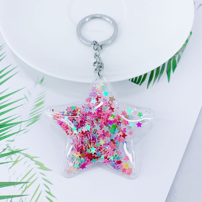 Wholesale PVC Sequin key chain MOQ ≥ 10 JDC-KC-YZ013 Keychains 永泽 1.1 minimum 10 pieces for wholesale Wholesale Jewelry JoyasDeChina Joyas De China