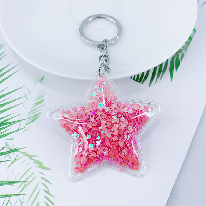 Wholesale PVC Sequin key chain MOQ ≥ 10 JDC-KC-YZ013 Keychains 永泽 1.2 minimum 10 pieces for wholesale Wholesale Jewelry JoyasDeChina Joyas De China