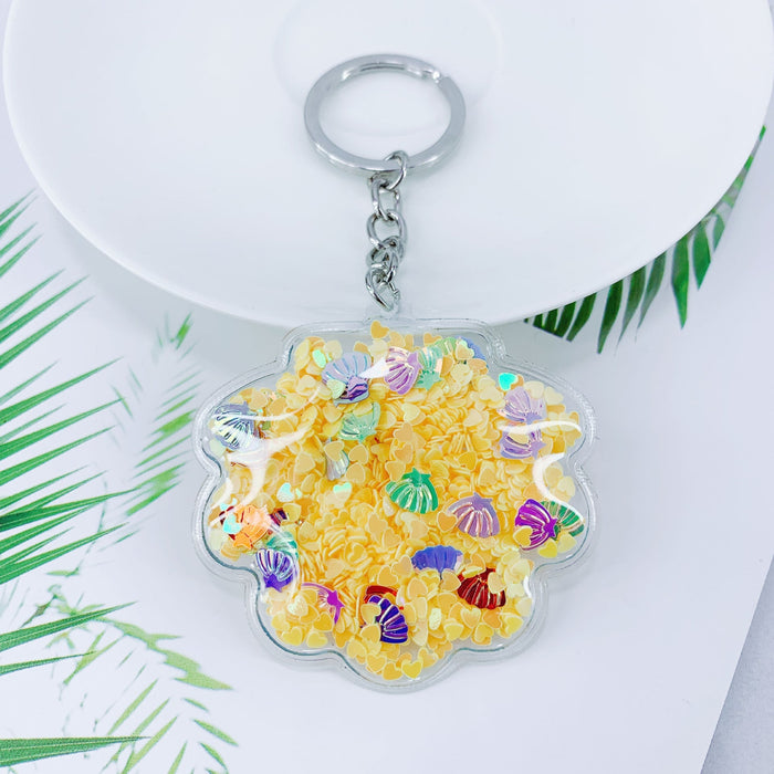 Wholesale PVC Sequin key chain MOQ ≥ 10 JDC-KC-YZ013 Keychains 永泽 2.1 minimum 10 pieces for wholesale Wholesale Jewelry JoyasDeChina Joyas De China