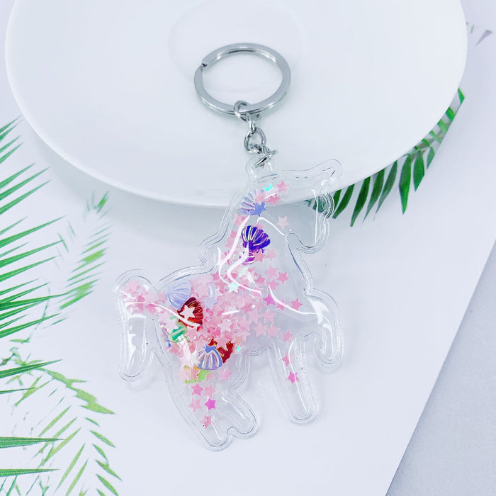 Wholesale PVC Sequin key chain MOQ ≥ 10 JDC-KC-YZ013 Keychains 永泽 5 minimum 10 pieces for wholesale Wholesale Jewelry JoyasDeChina Joyas De China