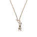 Wholesale Rabbit Copper Gold Plated Necklace JDC-NE-DuP001 Necklaces 都品 Wholesale Jewelry JoyasDeChina Joyas De China