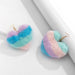 Wholesale Rainbow Color Plush Iron Hook Earrings JDC-ES-DN010 Earrings 道妮 Wholesale Jewelry JoyasDeChina Joyas De China