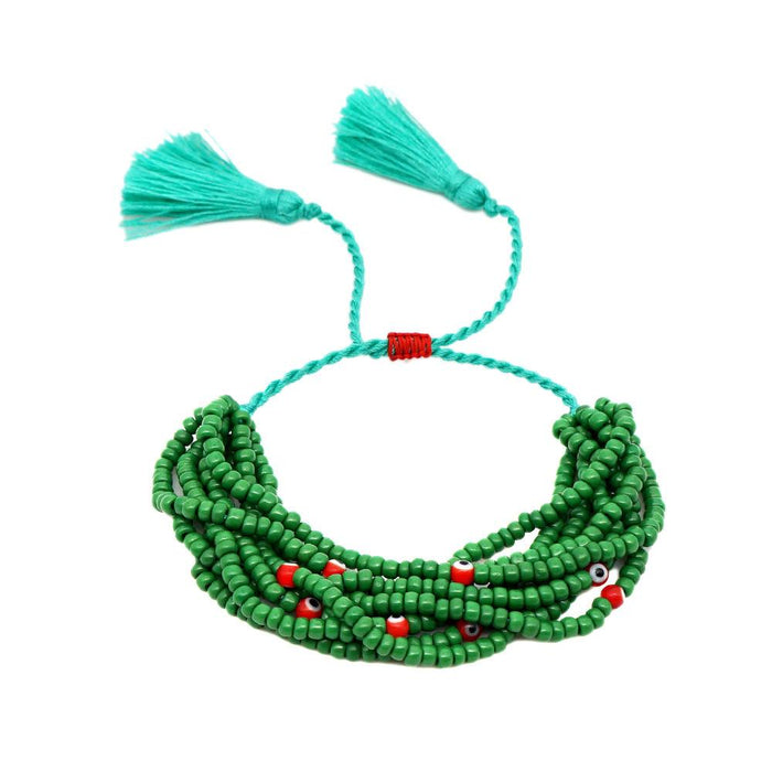 Bulk Jewelry Wholesale Rainbow love Miyuki rice beads make bracelets JDC-gbh127 Wholesale factory from China YIWU China