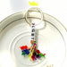 Wholesale rainbow tassel letter color woven LGBT keychain MOQ≥2 JDC-KC-HaoL001 Keychains 豪灵 Wholesale Jewelry JoyasDeChina Joyas De China