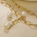 Bulk Jewelry Wholesale Rectangular adjustable pendant necklace collarbone chain JDC-NE-b202 Wholesale factory from China YIWU China