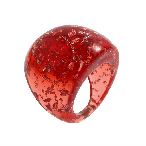 Bulk Jewelry Wholesale Red Ackley Ring JDC-RS-RXJQ007 Wholesale factory from China YIWU China