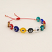 Bulk Jewelry Wholesale Red Acrylic Beads and Glass Eye Bracelets JDC-gbh294 Wholesale factory from China YIWU China