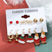 Wholesale red alloy earrings JDC-ES-D720 earrings JoyasDeChina 06 Wholesale Jewelry JoyasDeChina Joyas De China