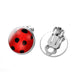 Wholesale red alloy seven-star ladybug girl earrings JDC-ES-SongX003 Earrings 淞香 1 Wholesale Jewelry JoyasDeChina Joyas De China